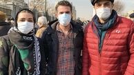 بازیگران مشهور در اعتراضات دیروز بهارستان + عکس