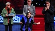شوخی بامزه رضا کیانیان با فاطمه معتمدآریا