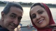 روشنک عجمیان شریک غم خانواده اوجی