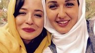 عکس دوستانه مهراوه شریفی نیا و همسر خارجی آقای بازیگر