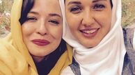 عکس دوستانه مهراوه شریفی نیا و همسر خارجی آقای بازیگر