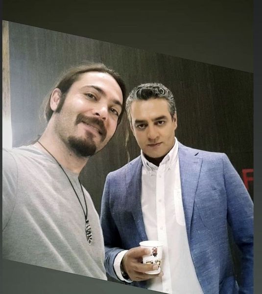 سلفی سام نوری و دوستش + عکس