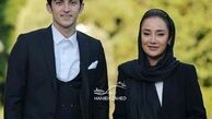 بهاره افشاری و آقای فوتبالیست بین المللی+عکس