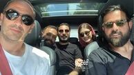 بازیگران قورباغه‌ در ماشین + عکس