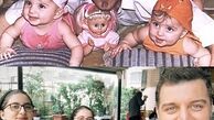 باربد بابایی و دخترانش در گذر زمان + عکس