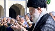 اقامه نماز عید فطر به امامت رهبر معظم انقلاب