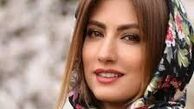 سمیرا حسینی با چارقد بهاری /عکس