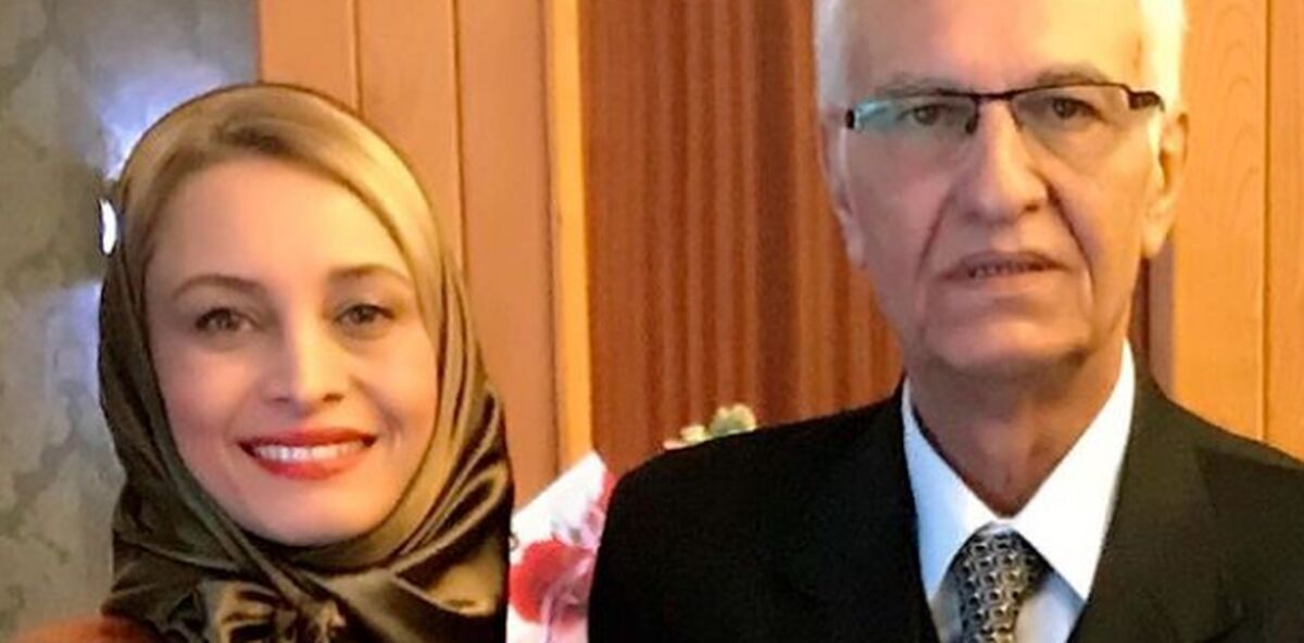 مریم کاویانی در کنار پدر مرحومش + عکس
