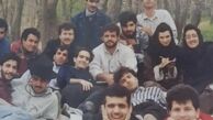 عکسی قدیمی از مهران غفوریان و دوستانش