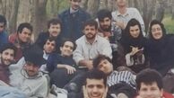 عکسی قدیمی از مهران غفوریان و دوستانش