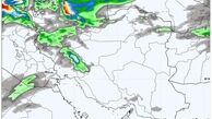 بارش ها از دوشنبه در این استان ها شروع می شود 