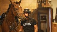 امیرعباس گلاب و اسبش + عکس