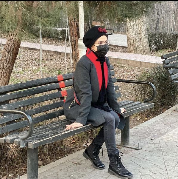 خاله شادونه در پارک + عکس