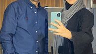 شیوا ابراهیمی در کنار همسر بازیگر مشهور + عکس