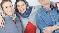 سحر دولتشاهی با والدینش + عکس