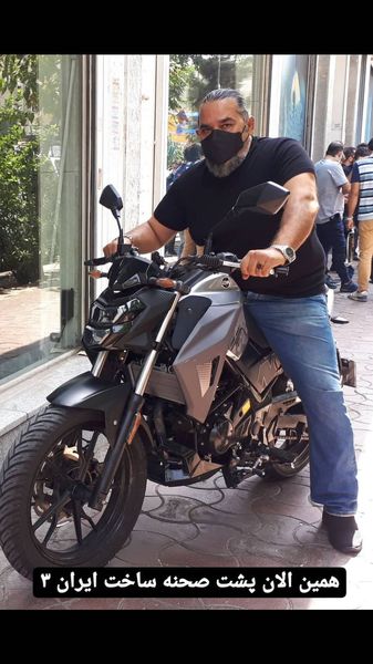 داریوش سلیمی در ساخت ایران 3 + عکس