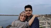 الیکا عبدالرزاقی و برادرزاده اش + عکس