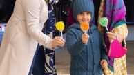 گشت و گذار فلور نظری با دوستش + عکس