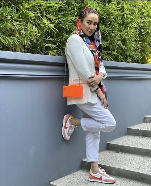 تیپ تابستونی بهاره افشاری + عکس