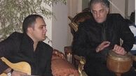 ساز زدن احسان کرمی به همراه بازیگر مشهور در یک میهمانی + عکس