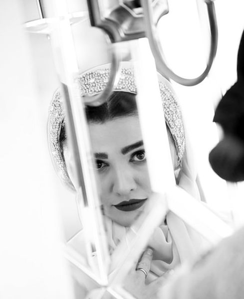 عکس عروسی خانم بازیگر مشهور 