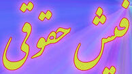 رونمایی ازجدیدترین فیش‌های حقوقی