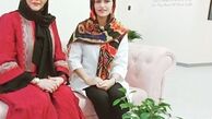 شیوا خسرو مهر در کنار دوست جوانش -+ عکس