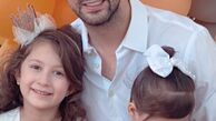 شاهرخ استخری و‌دخترانش + عکس