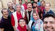 سلفی بازیگران معروف با رستم