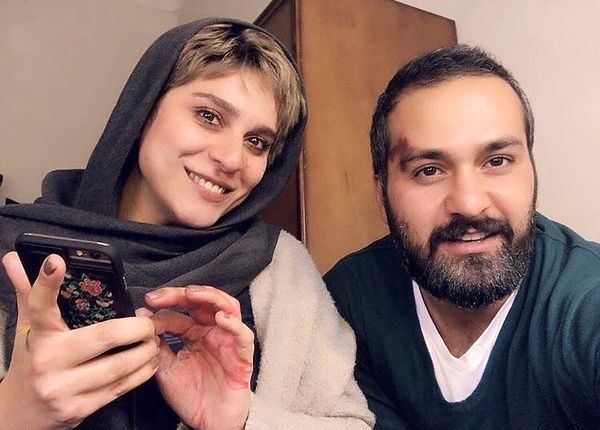 سلفی سحر دولتشاهی با بازیگر سیاوش + عکس