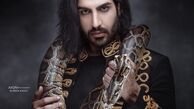 عکس عجیب و پر از استرس خواننده ماکان بند