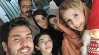 شبنم قلی خانی در پشت صحنه کار جدیدش + عکس