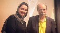شهرزاد محبوب در کنار بزرگ آقای سینما+عکس