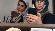 شبنم قلی خانی در اتاق گریم + عکس