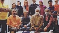 جواد رضویان در جمع دوستانش + عکس