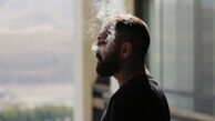 صابر ابر در هاله ای از دود + عکس