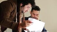 شیطنت‌ پیمان معادی پشت صحنه «متری شیش و نیم»/عکس