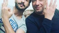 شیطنت امیرجعفری و برادر زاده بازیگرش+عکس