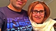 حمید گودرزی و مادرش+عکس