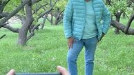 عکاسی مجید مظفری در باغی سرسبز + عکس
