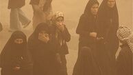 طوفان شن و گرد و خاک در شرق کشور