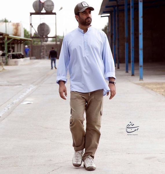 تیپ متفاوتی از منوچهر هادی + عکس