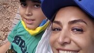 کلاه های ست ساناز سماواتی و پسرش + عکس