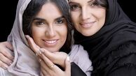 الهام پاوه نژاد و دخترش + عکس