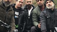 منوچهر هادی و بازیگران گیسو + عکس
