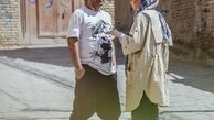 ریحانه پارسا و‌همسرش در خیابانی خلوت + عکس
