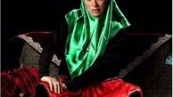 لباس مدل قجری حمیرا ریاضی + عکس