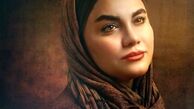 نقاشی زیبایی از نرگس آبیار + عکس
