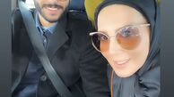 سلفی لیلا بلوکات با بچه هایش در ماشین + عکس