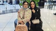 گشت و‌گذار خانم‌ بازیگر جوان‌ با مادرش در فروشگاه ها + عکس
